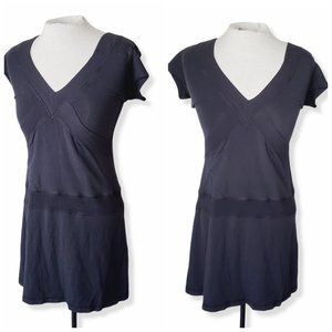 RARE! LULULEMON Black V-Neck Athletic Golf/Tennis